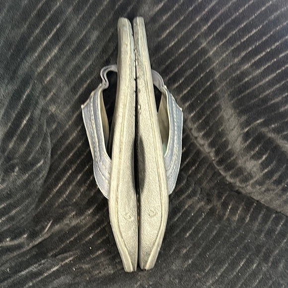 Men’s Olukai Hokua Quick Drying Beach Sandals Size 12 GUC in Blue Retails $80 - Picture 10 of 10